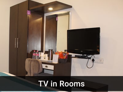 Best Accommodation in Karol Bagh Delhi - TV in Rooms