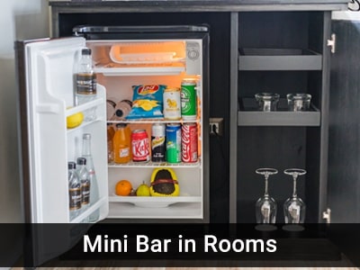 Best Accommodation in Karol Bagh Delhi - Mini Bar in Rooms